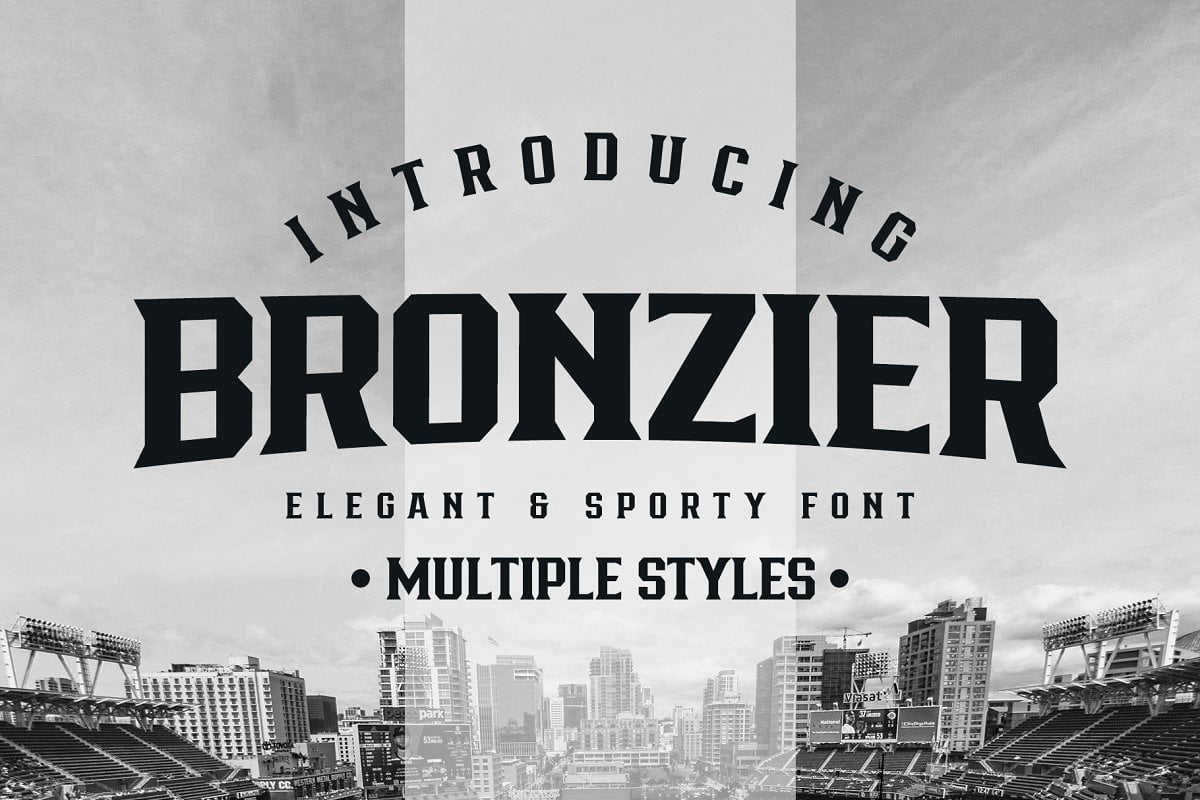 Bronzier Font Family