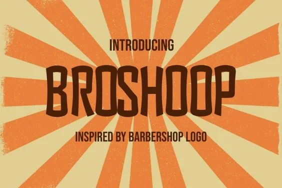 Broshoop Font