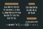 Broster Slab Typeface with extra ornaments Font