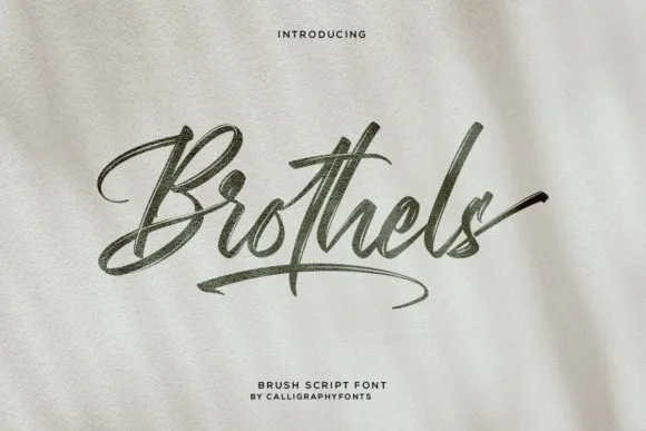 Brothels Font