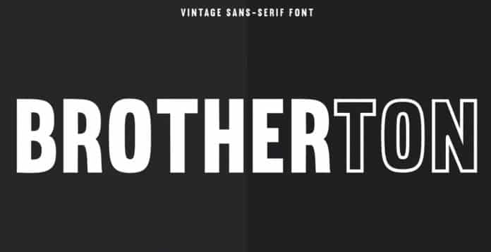 Brotherton Font