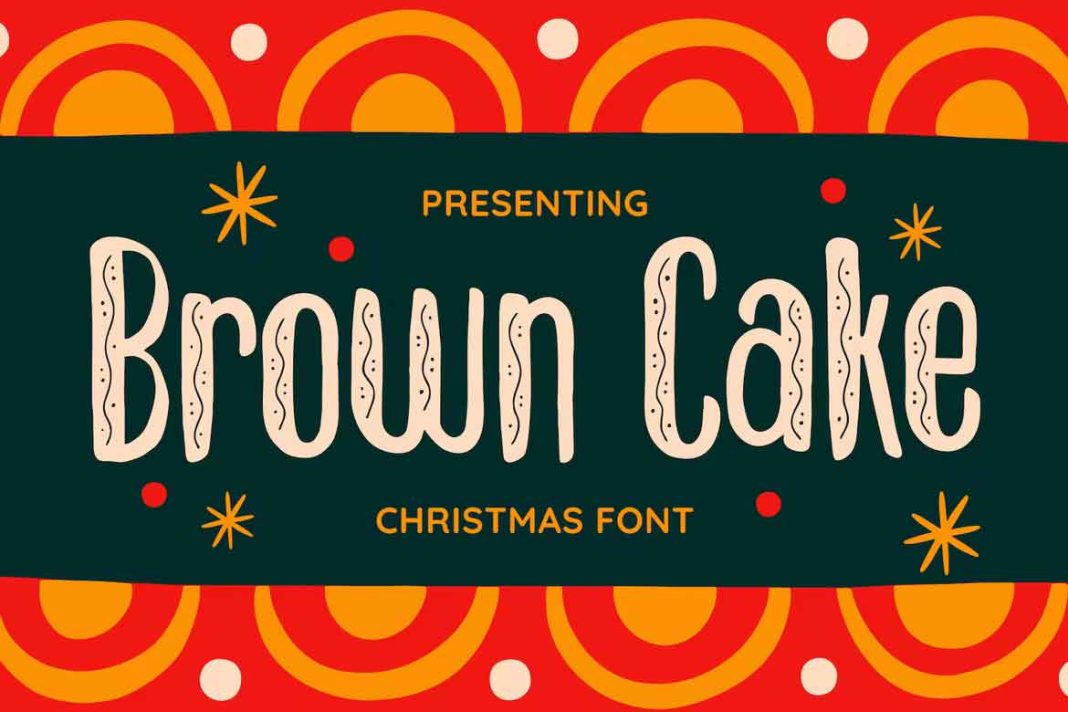 Brown Cake Font
