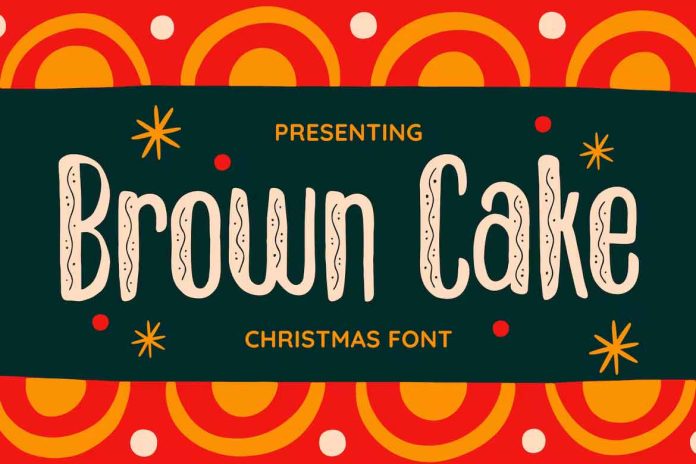 Brown Cake Font