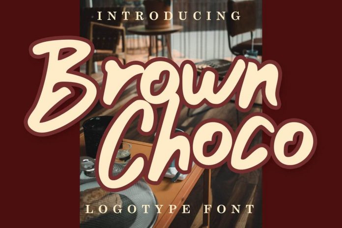 Brown Choco Logo Font