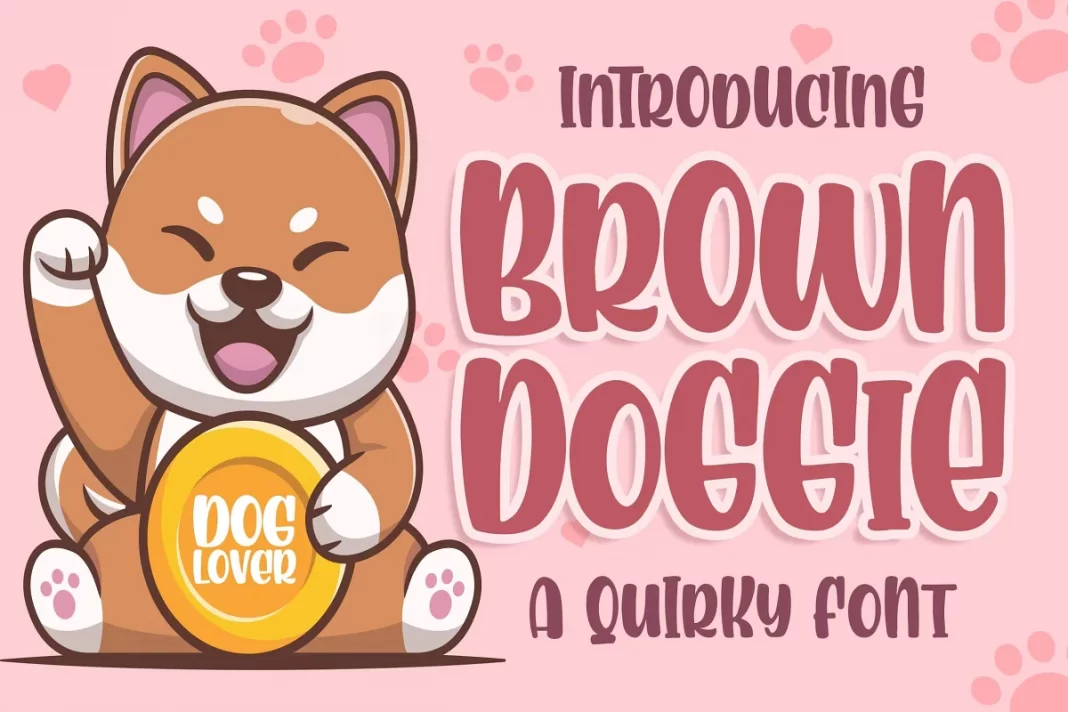 Brown Doggie Font