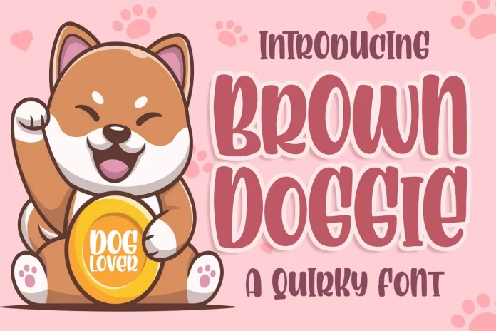 Brown Doggie Font
