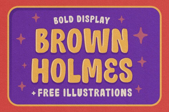 Brown Holmes Font