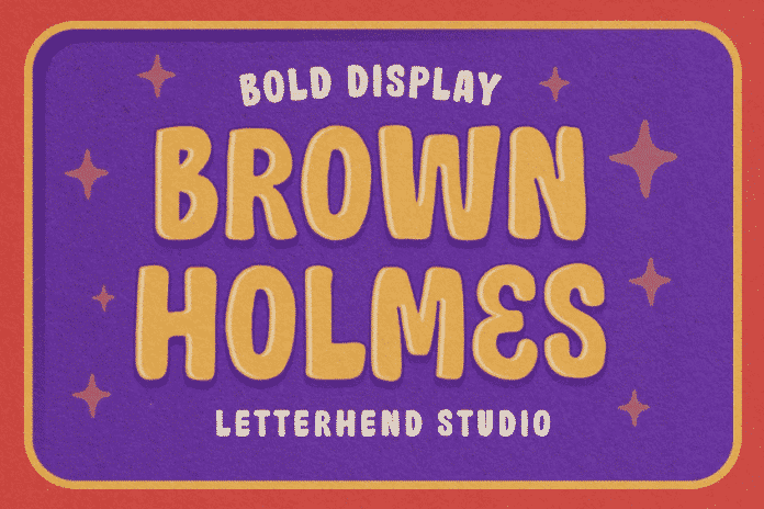 Brown Holmes from Letterhend Font