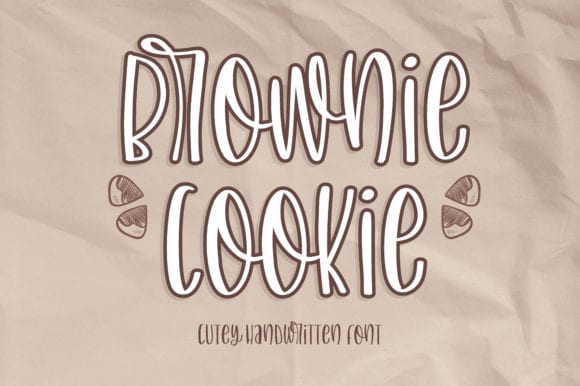 Brownie Cookie Font