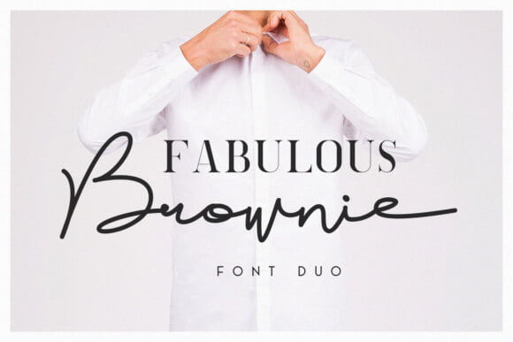 Brownie Duo Font