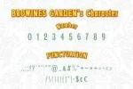 Brownies Garden Font
