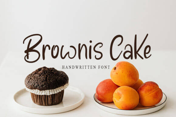 Brownis Cake Font
