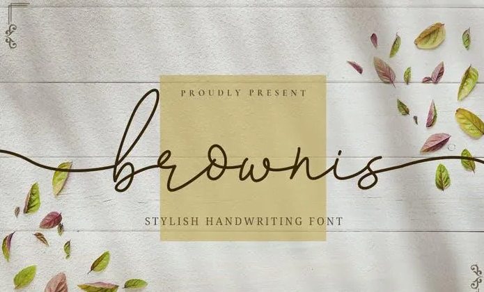 Brownis - Stylish Handwriting Font