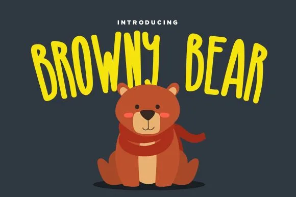 Browny Bear Font