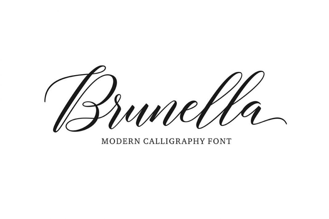 Brunella Script Font