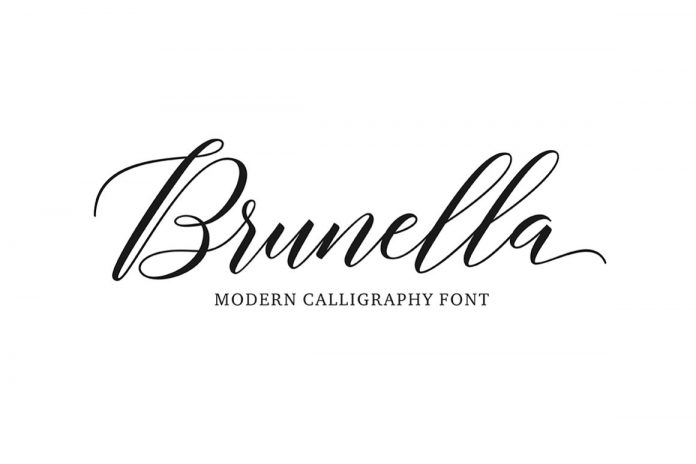 Brunella Script Font