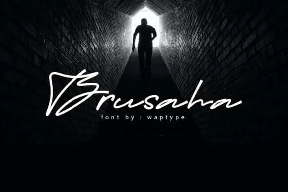 Brusaha Font