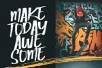 Brush Attack Font