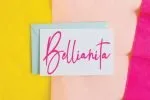 Brush Flower Font