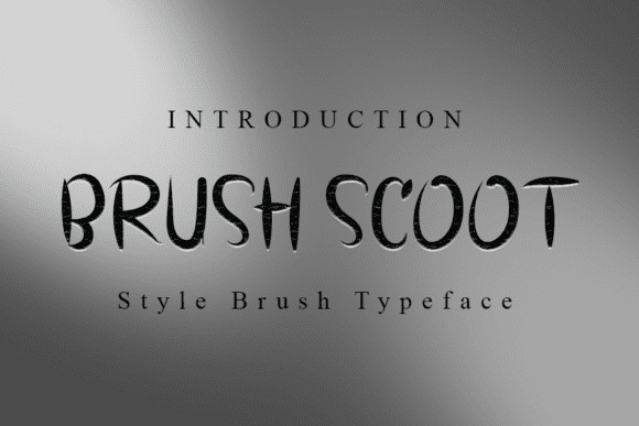 Brush Scoot Font
