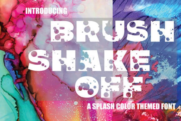 Brush Shake off Font