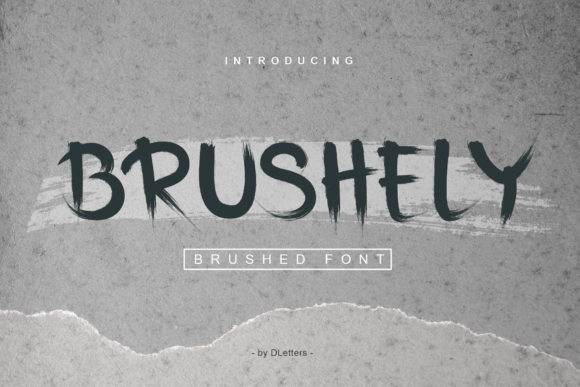 Brushely Font