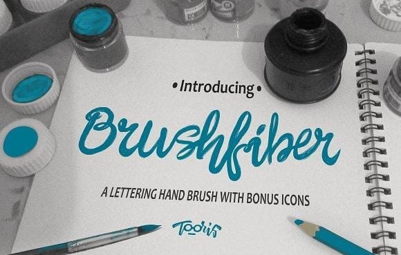 Brushfiber Typeface