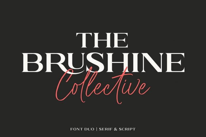 Brushine Collective Font Duo