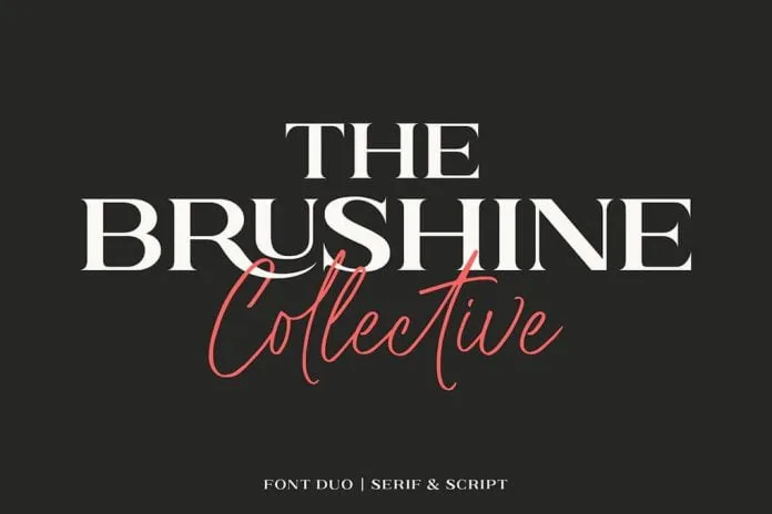 Brushine Collective Font Duo