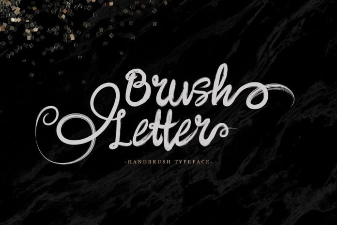 Brushletter - Handbrush Font