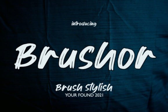 Brushor Font
