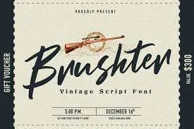 Brushter Stunning Script Font