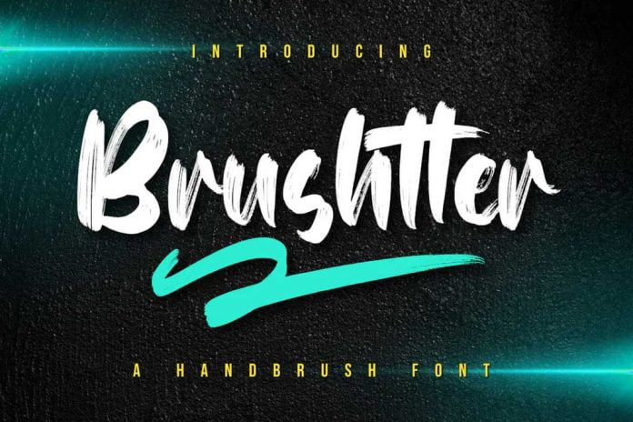 Brushtter - Brush Font