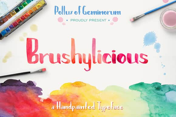 Brushylicious Font