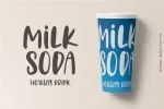 Bubble Drink Font