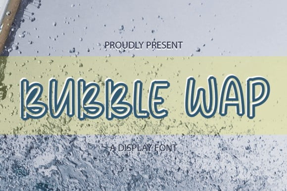 Bubble Wap Font