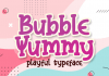 Bubble Yummy Font