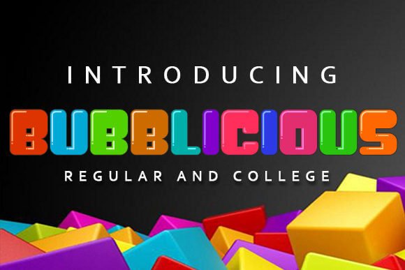 Bubblicious Font