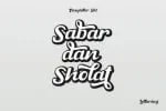Buckey Font