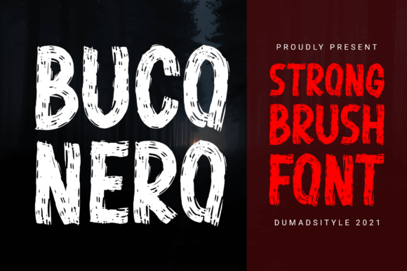Buco Nero Font