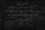 Budapest Cursive Typeface 3 Fonts