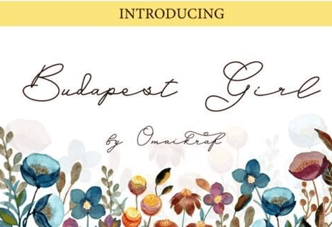 Budapest Girl Font