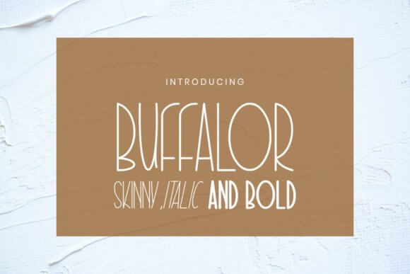 Buffalor Font