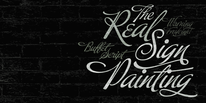 Buffet Script Font