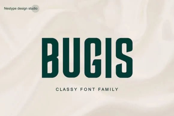 Bugis Font
