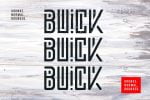 Buick Typeface Font
