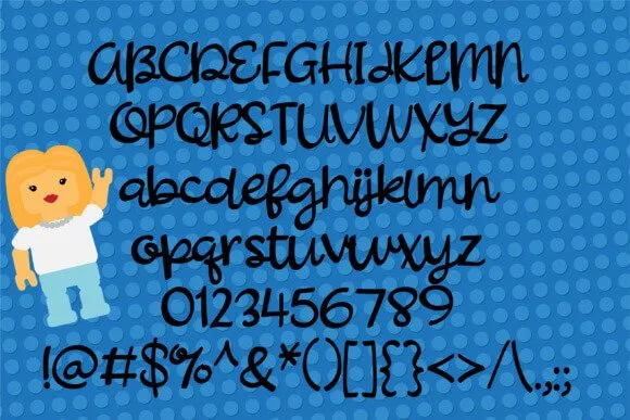 Build Me Up Font