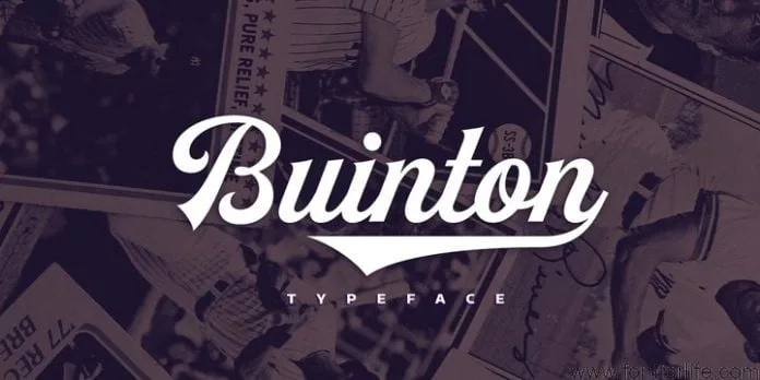 Buinton Font