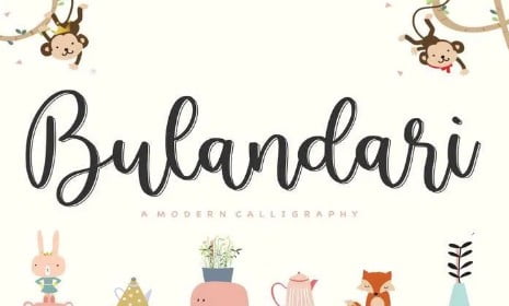 Bulandari YH - Modern Calligraphy Font
