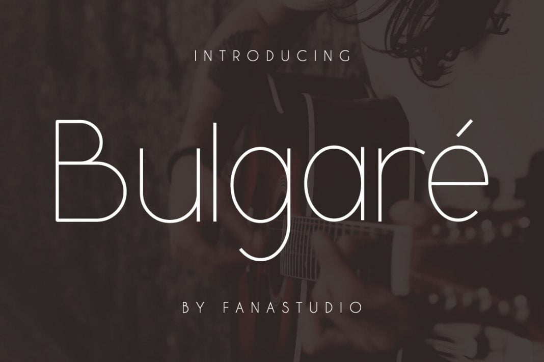Bulgare Font